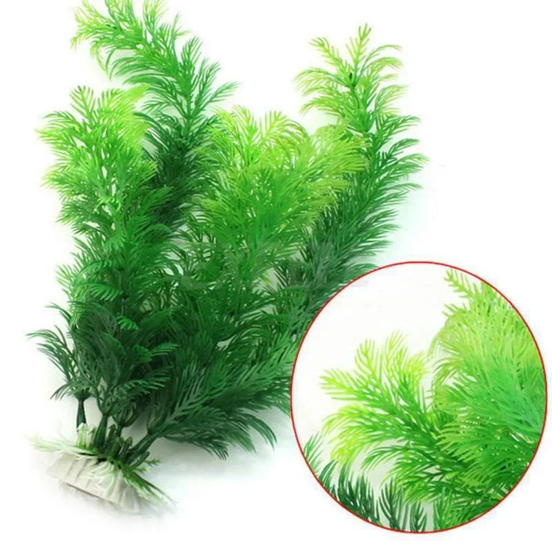Aquarium Simulation Plant Aquatic Artificial Grass Aquarium Ornament Plants Water Plant Plastic for Fish Tank Underwater Plants