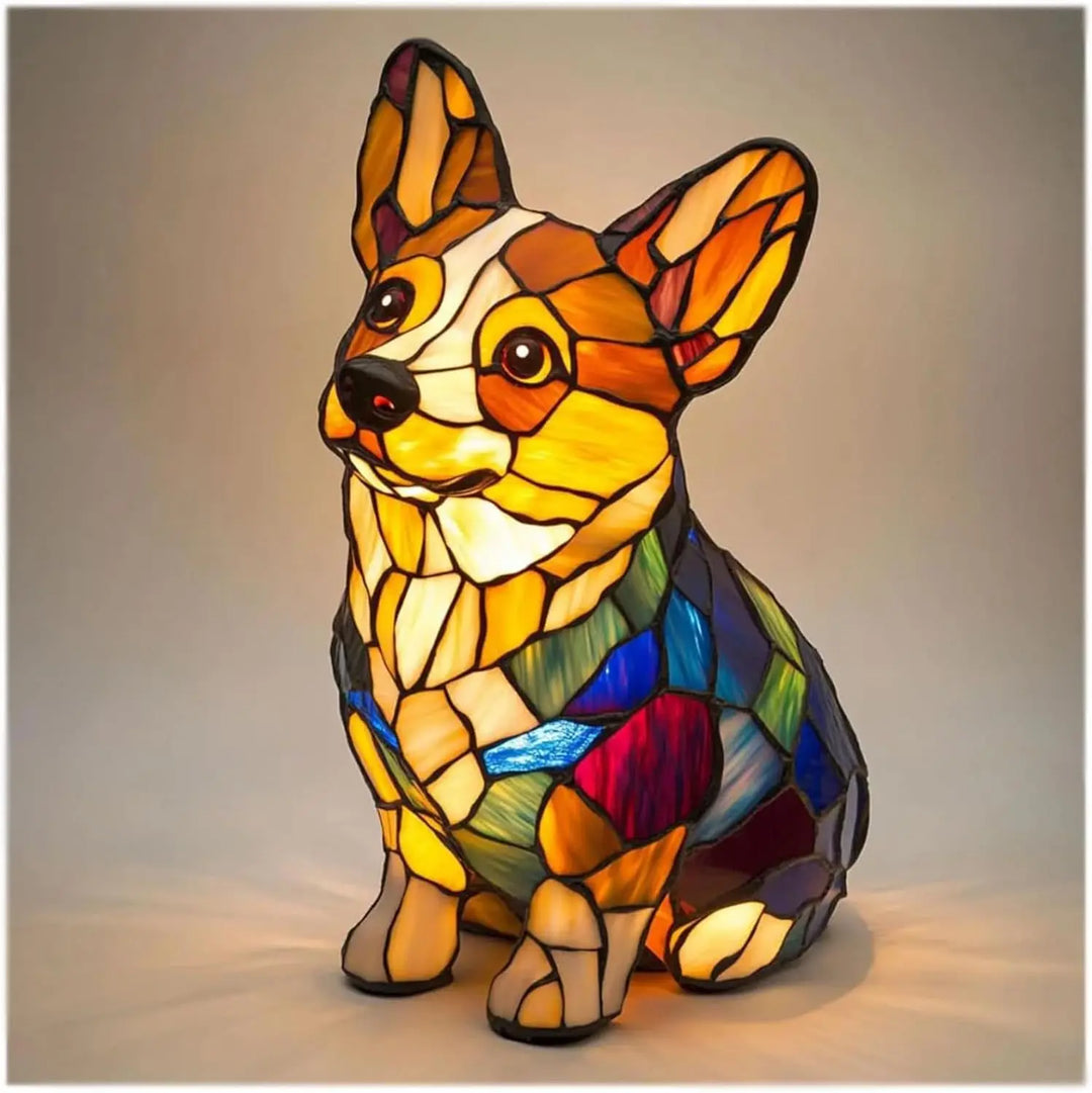 Fun Unique Artistic Cute Dog Shaped Decorative Ornament Small Night Light Modern New Design Atmospheric Lighting