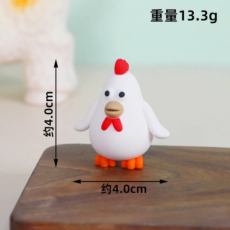 Farm Animals Cake Topper Farm Wooden House Yaks Ponies Sheep Piglets Chickens Cake Decorations Kids Birthday Party Supplies