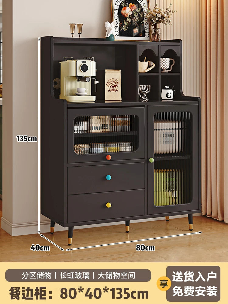 Display Storage Cabinet Standing Doors Drawers Bedroom Living Room Cabinets Minimalist Entryway Muebles Hogar Furnitures