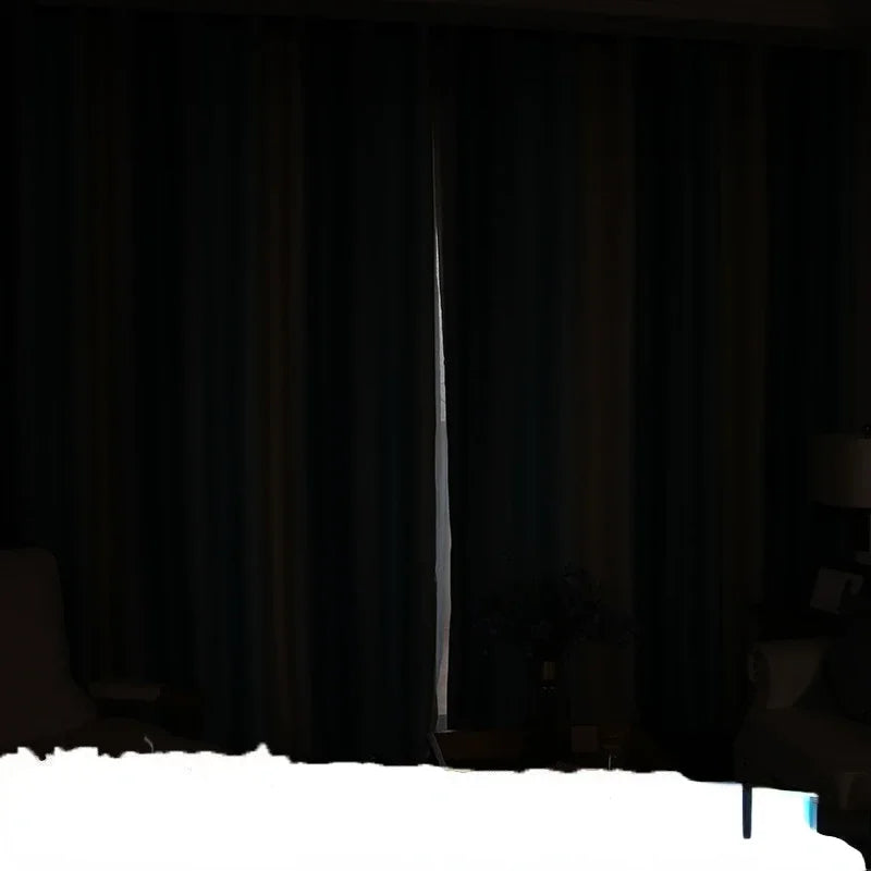 Modern Minimalist Printed Curtains Living Room Dining Room Bedroom Bay Window Blackout Thickened Curtains Multi-color Optional