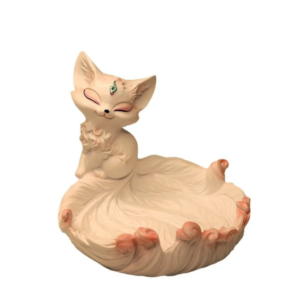 Desktop Ornament Resin Desktop Storage Ornament Modern Decorative Key Tray Cute Jewelry Key Storage Rack Entrance