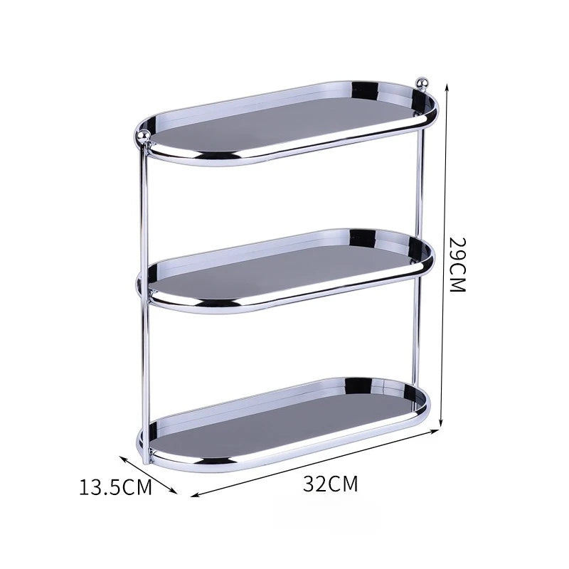 Modern Storage Holders Organizer Makeup Racks Living Room Decoration Display Stand Desk Organization Shelf  Aesthetic Supplies