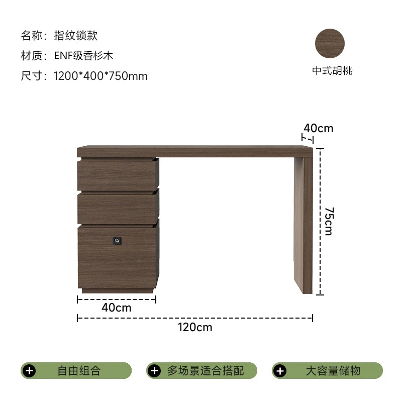 Minimalist Wood Dressing Table Italian Storage Luxury Design Dressing Table Drawers Mirror Mueble Dormitorio Home Furnitures