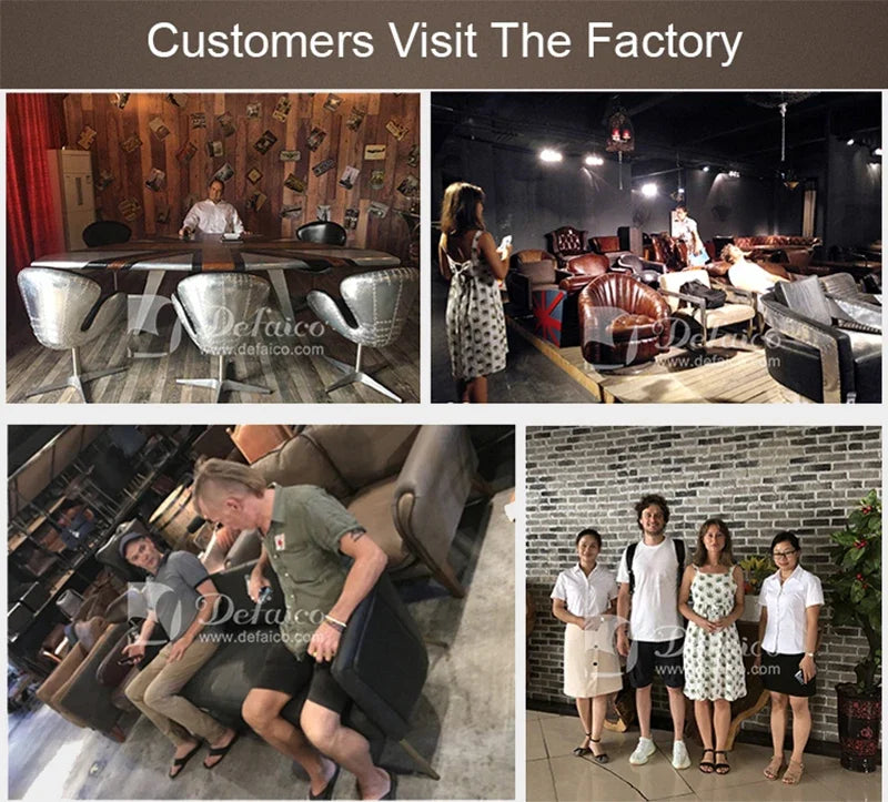 Vintage Solid Wood Bar Furniture Set