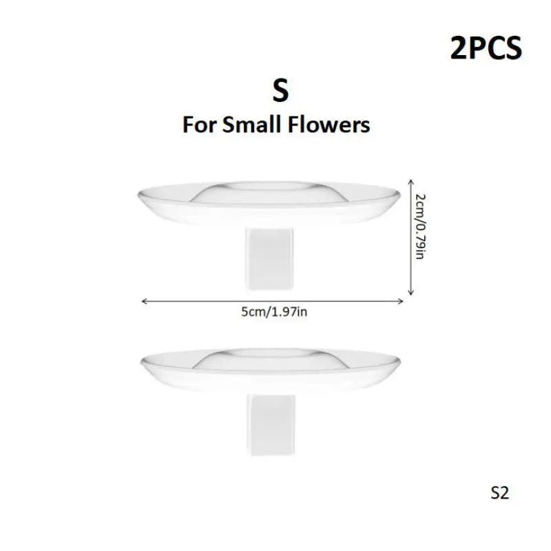 Artistic Floating Flower Vase Hydroponic Fresh Flower Holder Vessel Floral Arrangement Home Decor Plant Display