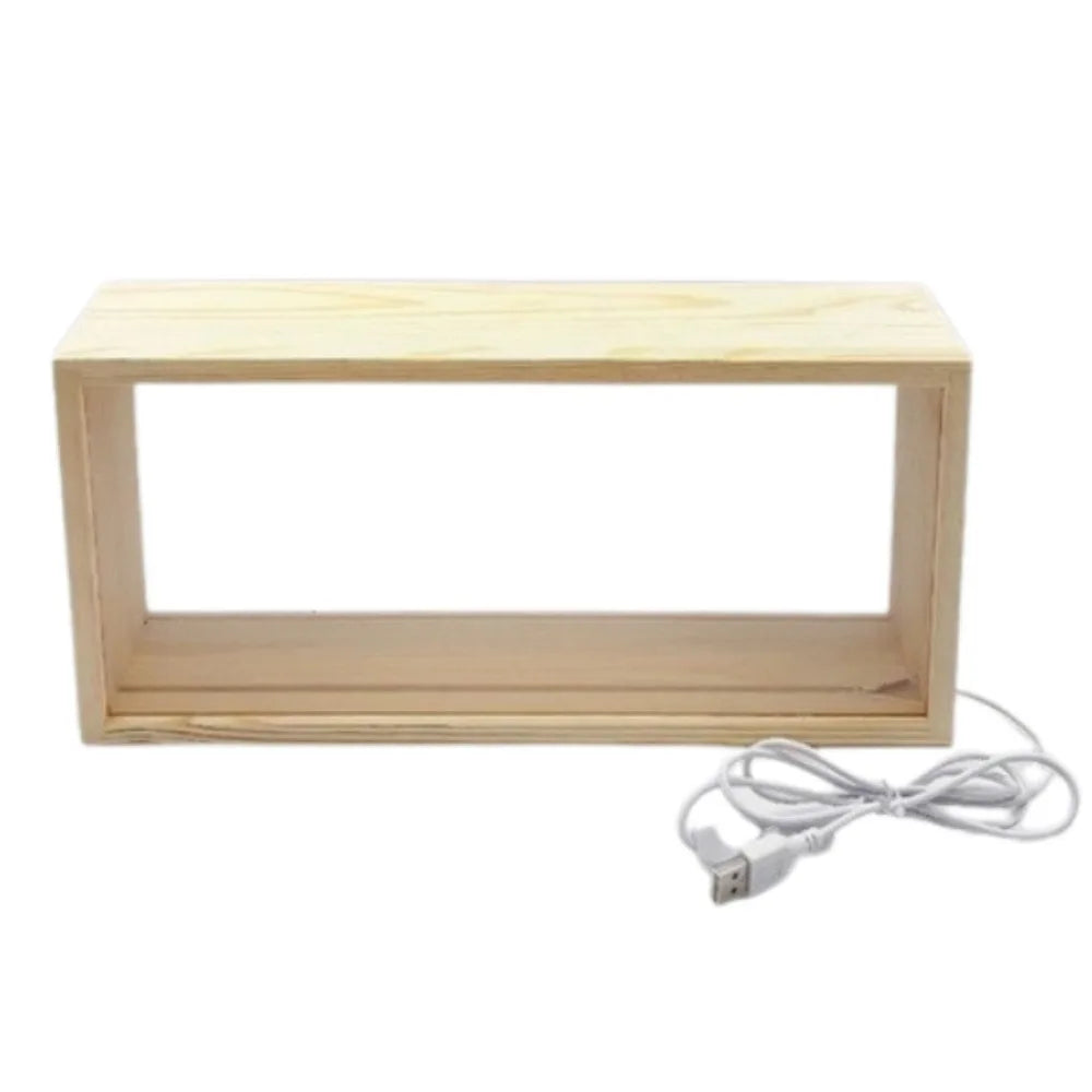 Decorative Creative Shadow Box Frame DIY Empty 3D Picture Frame Handmade Double-Sided Display Doll Display Stand Home Ornament