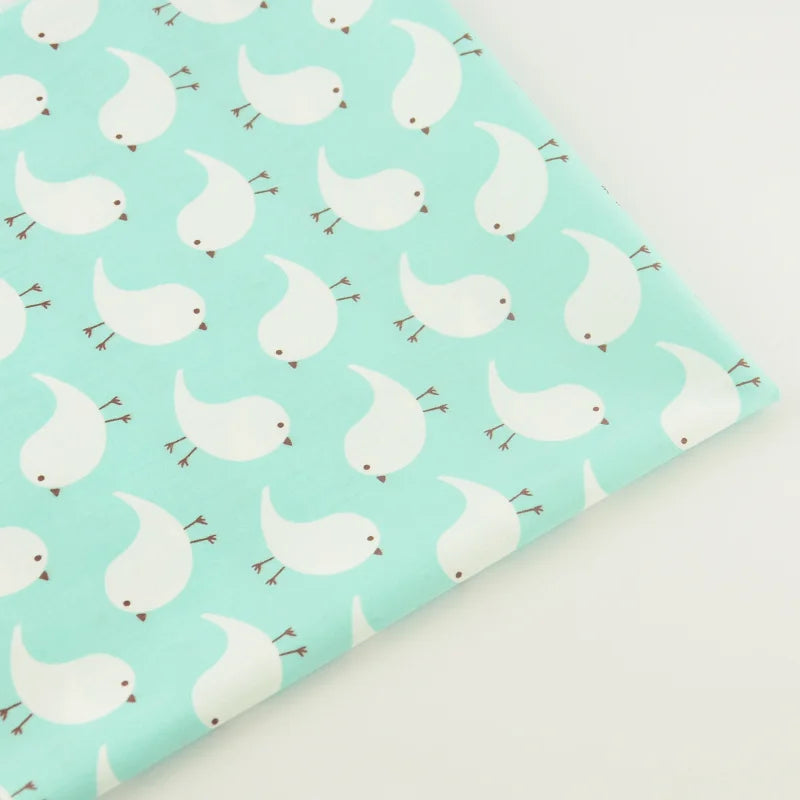 Textile Sewing Cloth Fabrics Pink Printed Cake Ice-Cream Designs Cotton Fabric Quilting Tela Bedding Scrapbooking Decoration