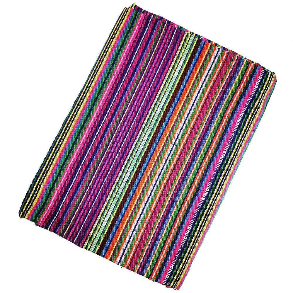 Teramila Ethnic Cotton Linen Fabric 0.5-2Yards Hotel Bar Tablecloth Pillow Sofa Cover Patchwork Curtain Decorative Textile