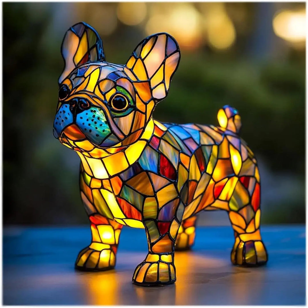 Fun Unique Artistic Cute Dog Shaped Decorative Ornament Small Night Light Modern New Design Atmospheric Lighting
