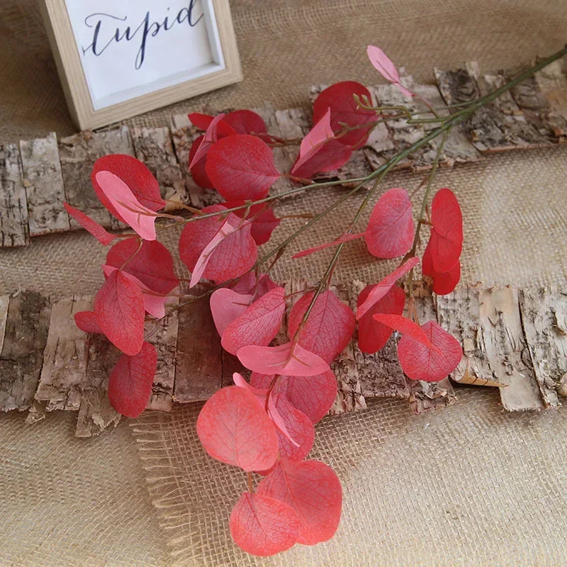 Artificial Plants Italian Ruscus Greenery Stems Spring Faux Shrub Bushes Green Leaves for Wedding Arch Bouquet Home Decor