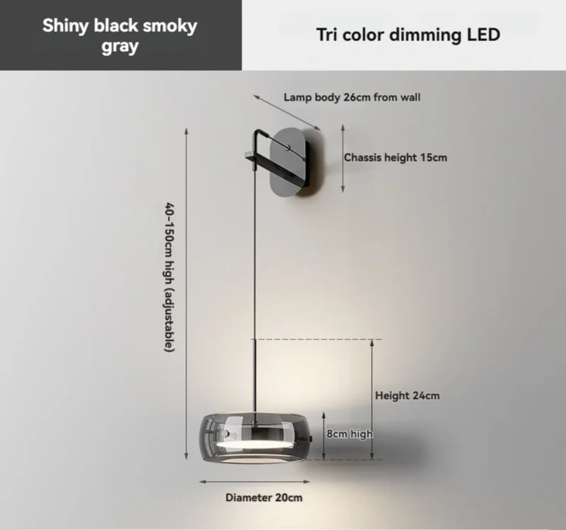 Simple And Modern Led Pendant Lights For Home Decoration Dining Rooms Bedrooms Dining Tables Table Lights Bar Lighting Fixtures