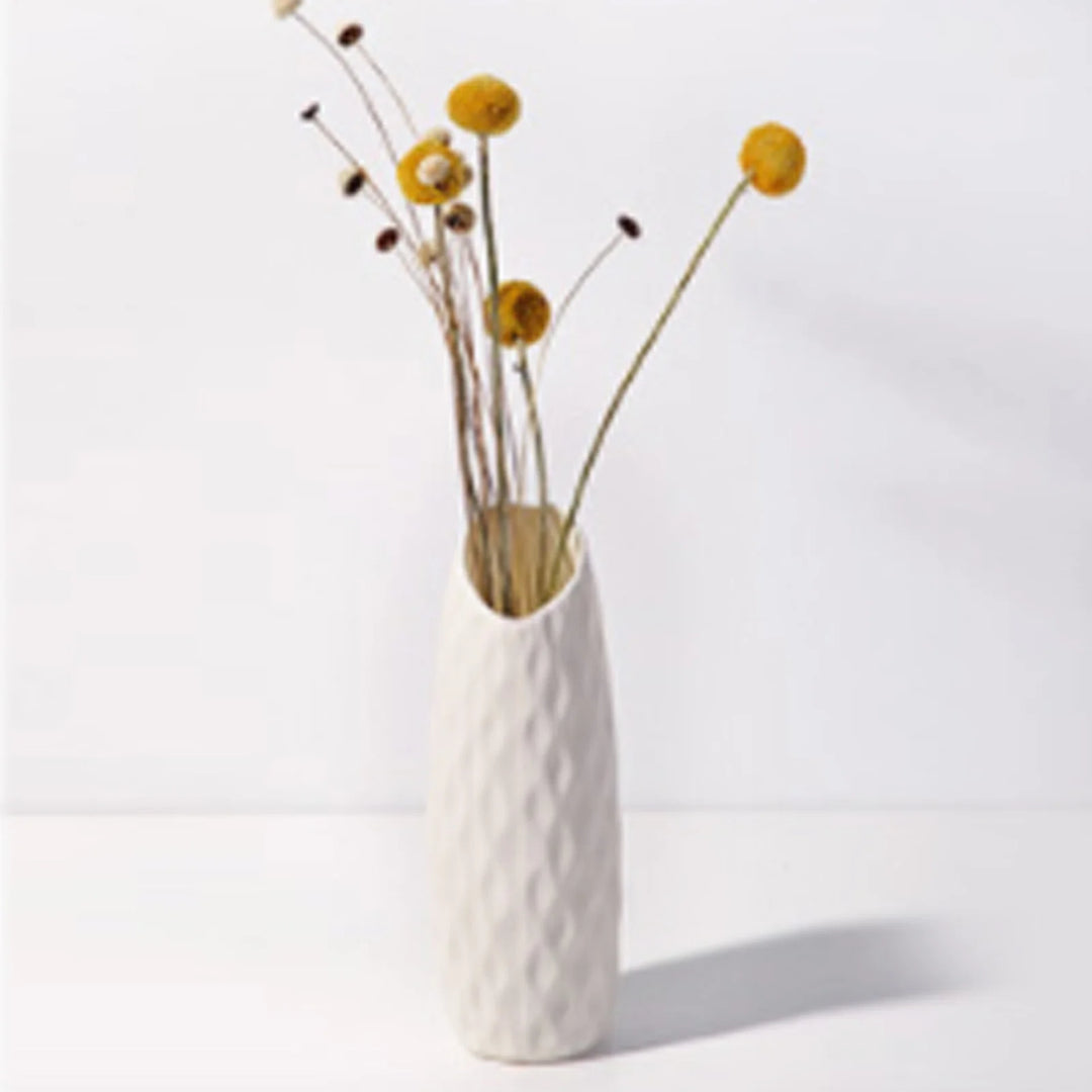 Flower Vase Nordic  Simulated Flower Vase Decoration for Living Room Dining Room Plastic Vase Unbreakable Vase for Flowers