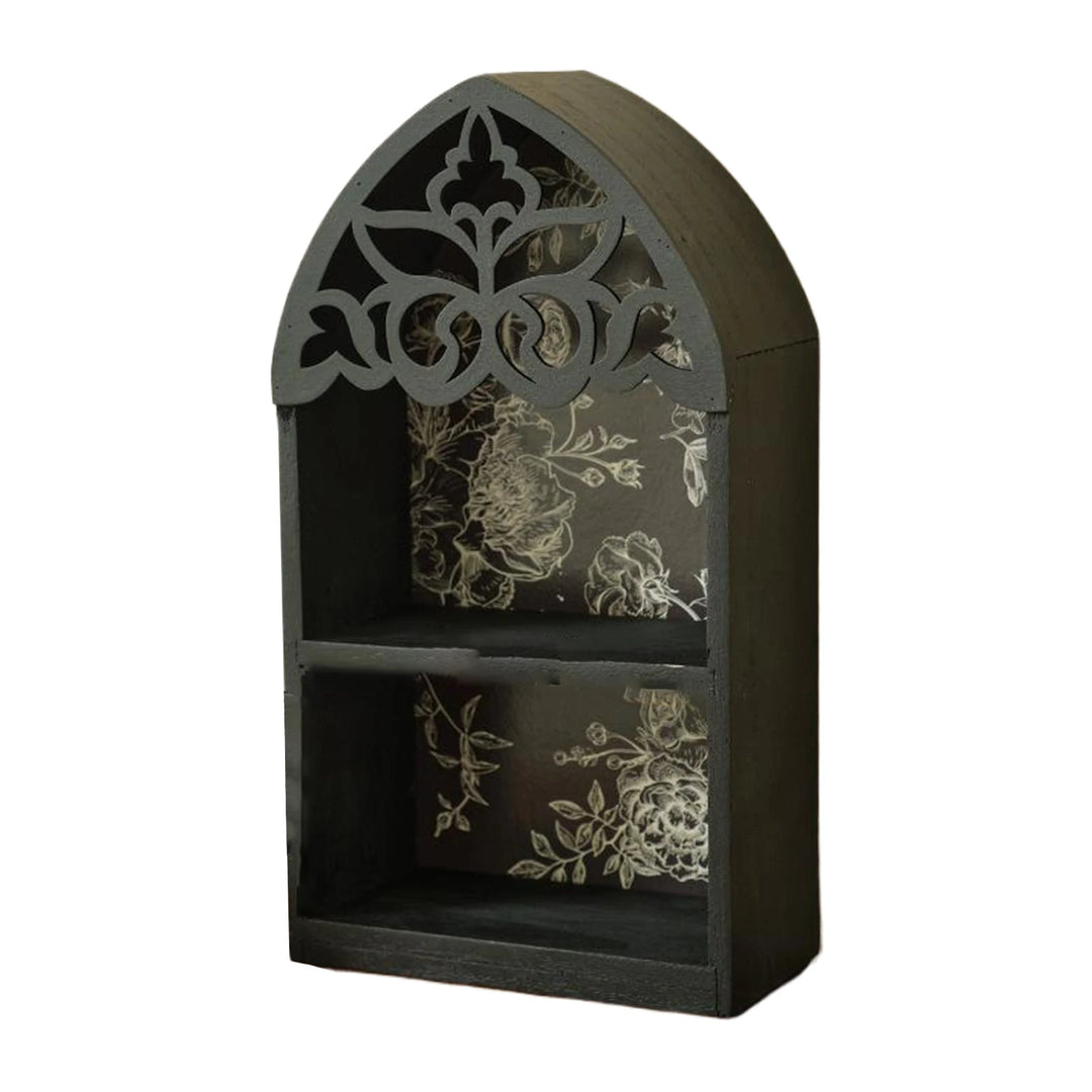 Storage Rack For Stylish And Organized Living Room Wooden Multi-layer Wall Storage Rack Display Rack