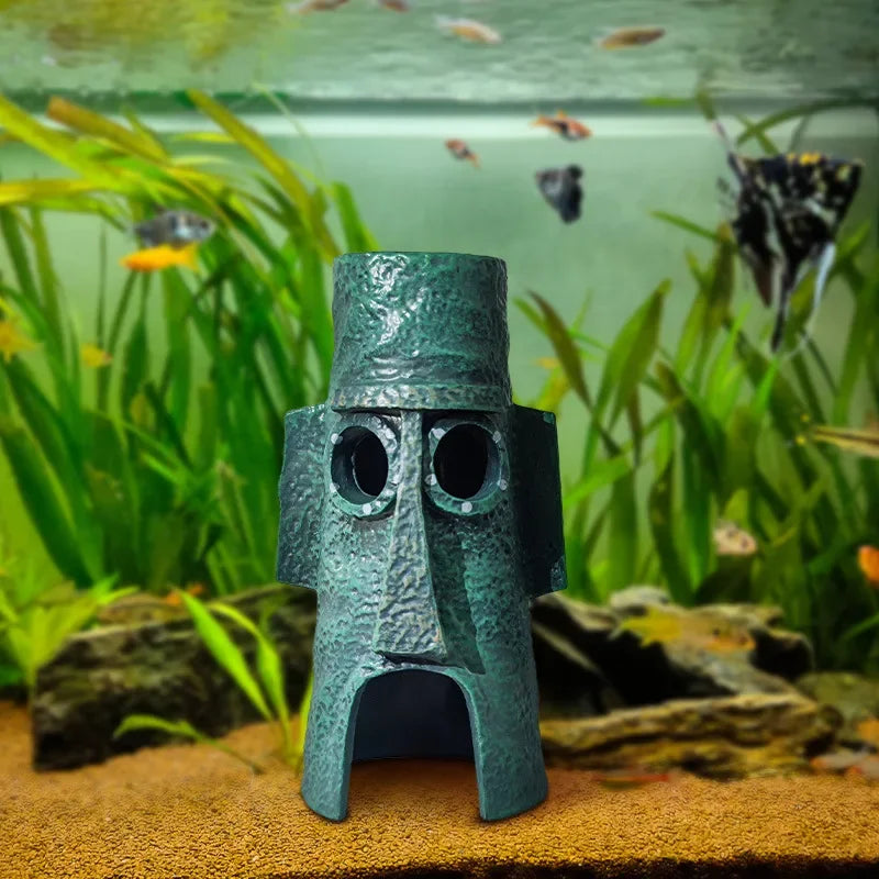 Aquarium Decorative Landscape Accessories Fish Tanks Decoration Large Acrylic Fish Tanks and Aquariums Accessories Mirror Marble