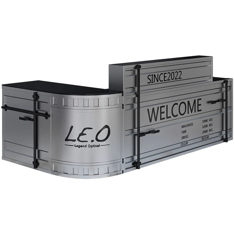 Industrial Billiard Hall Cash Register Gym Gymnasium Desk Coffee Shop Retro Industrial Home Bar Counter Bar Table Bar Counter