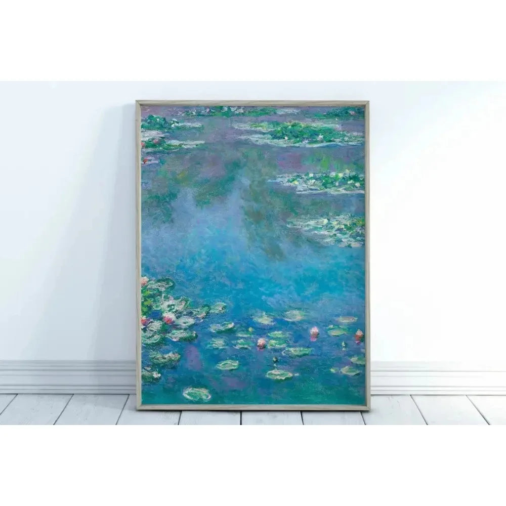 Modern Abstract Landscape Wall Art Famous Monet Canvas Painting Nordic Poster Print Picture for Living Room Home Decorative Gift