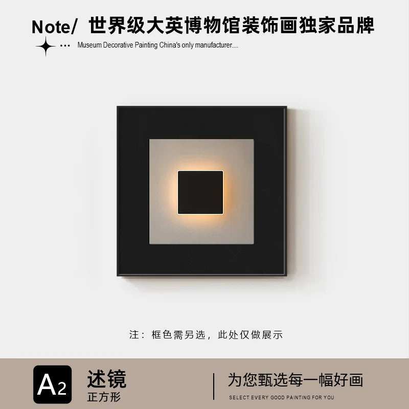 Modern Simple Dining Room Decorative Painting Black And White Minimalist Dining Table Wall Mural High-end Abstract Bedroom Livin