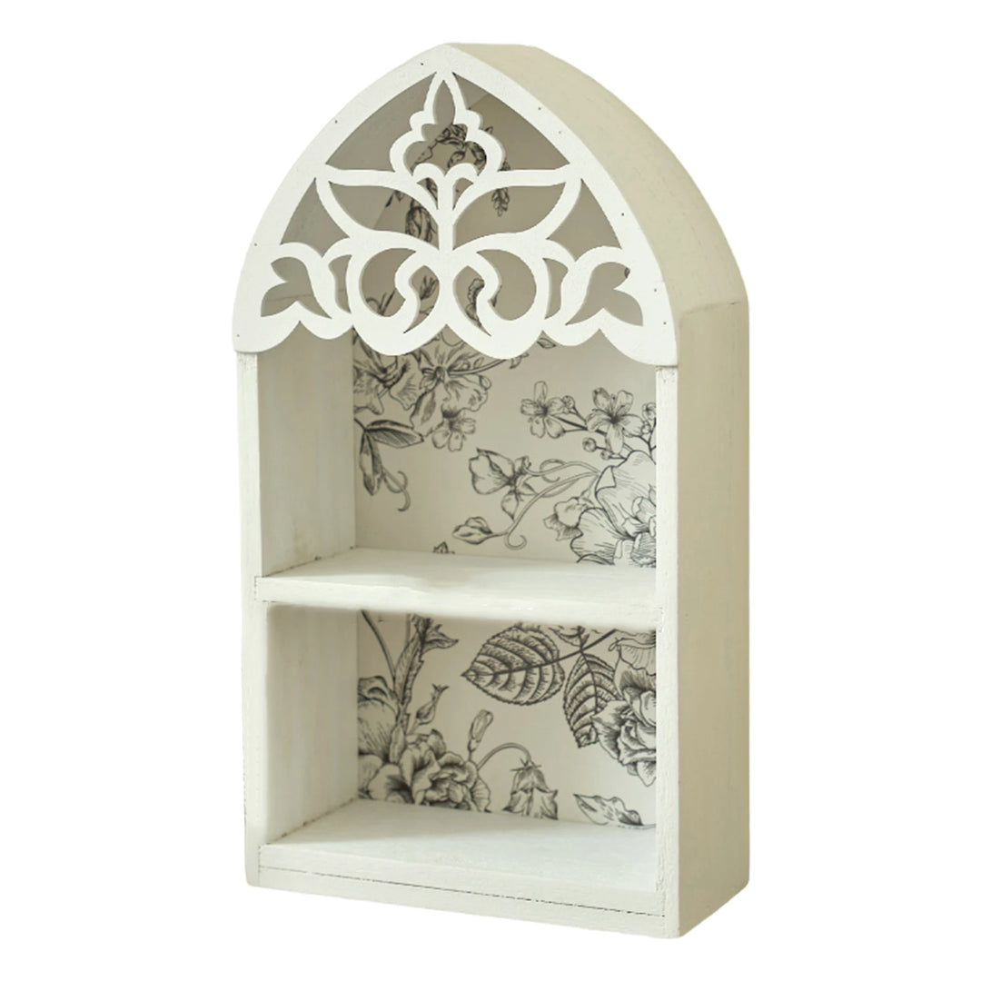 Storage Rack For Stylish And Organized Living Room Wooden Multi-layer Wall Storage Rack Display Rack