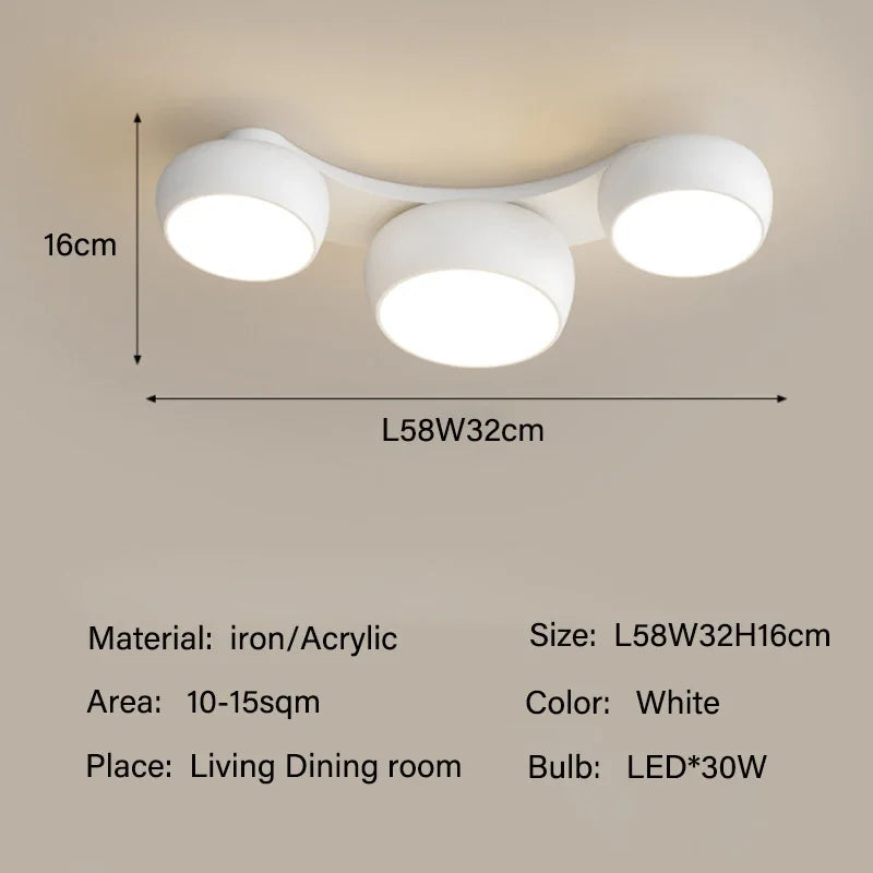 New style, simple, modern and elegant living room main light, office lighting, bedroom minimalist ceiling light