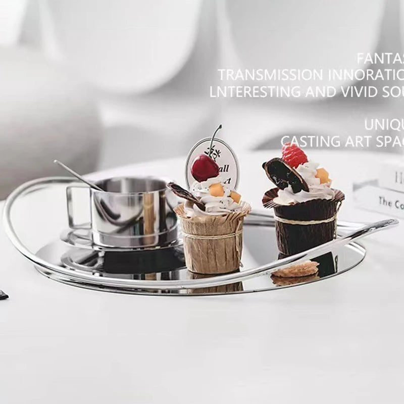 Table Decoration Trays Storage Designed Mirror Trays Provide Luxury Hospitality Tray Aesthetic Modern Centerpiece Home Decor