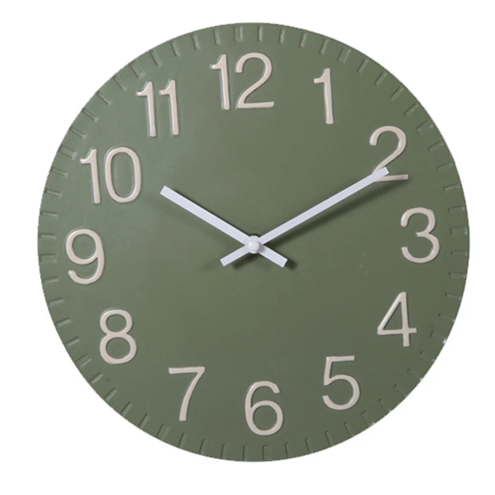 Indoor Decor 12INCH Creative Fashion Clock Artistic Home Decor Clock Clock 3D Effect Clock Artistic Flair Accent