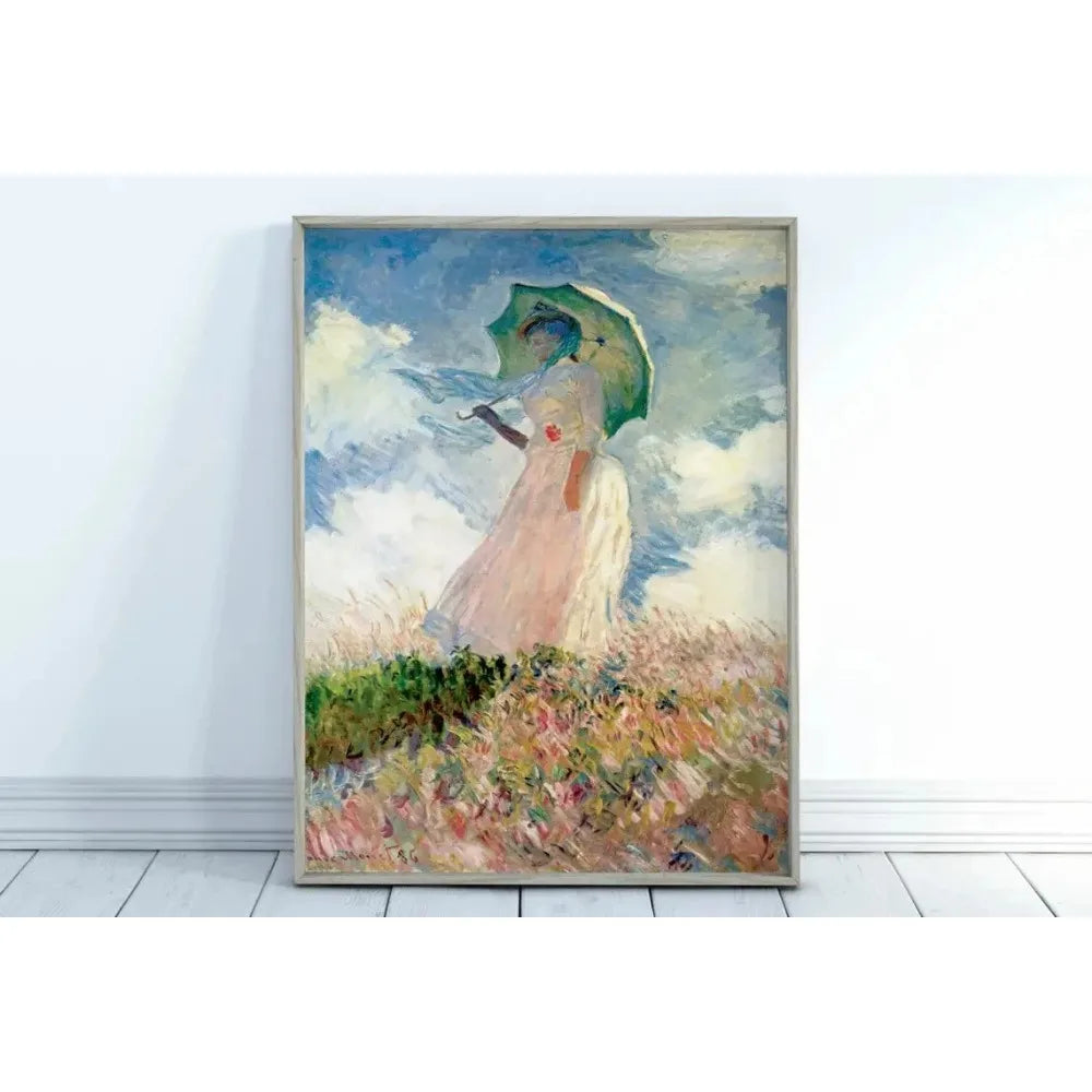 Modern Abstract Landscape Wall Art Famous Monet Canvas Painting Nordic Poster Print Picture for Living Room Home Decorative Gift