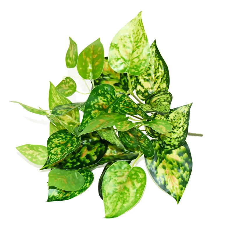 Artificial Grass Plants For Store Shop Bonsai Fake Small Green Plants Artificial Greenery Plant  Wall Home Garden Decoration