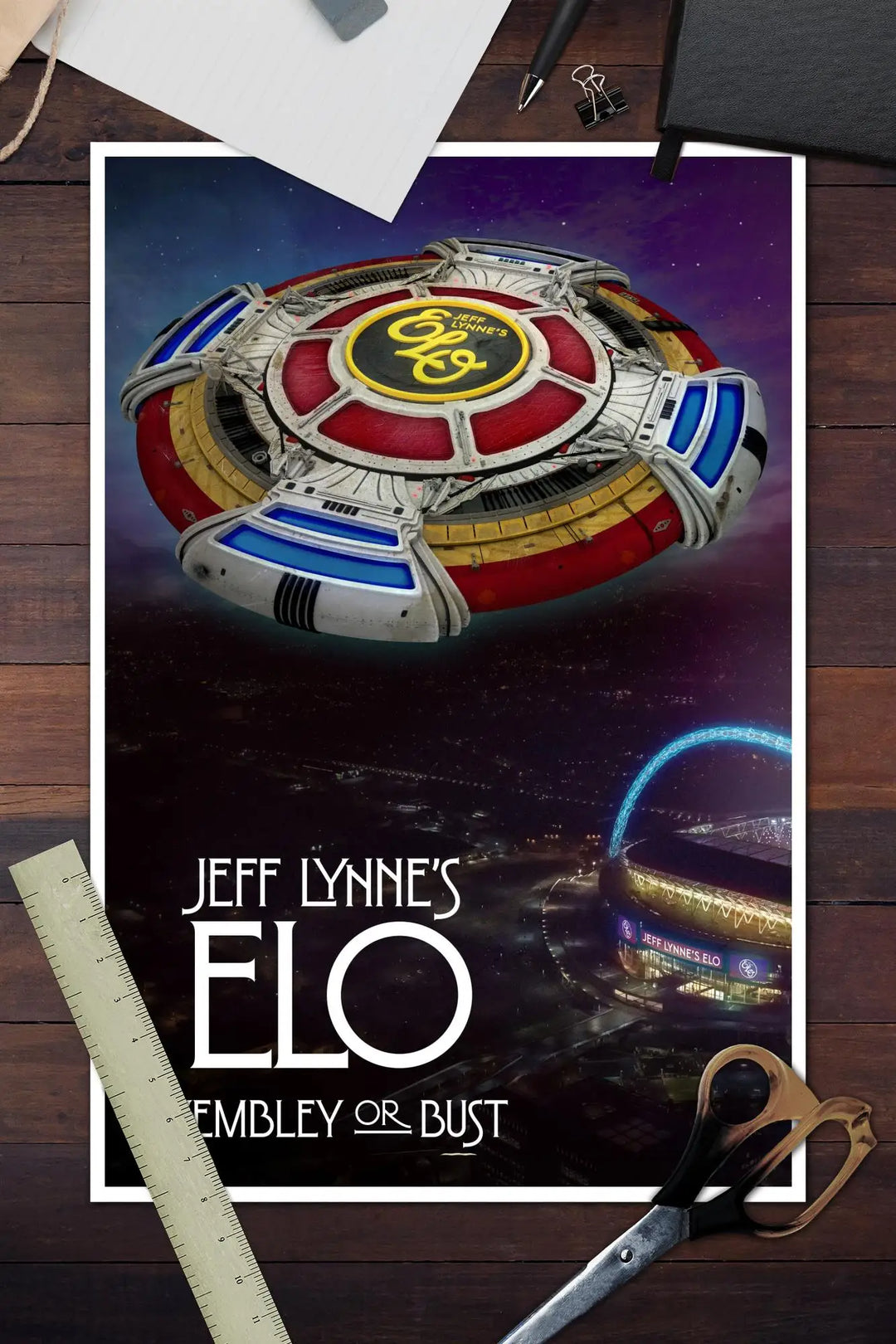 ELO Electric Light Orchestra Singer Decoration Art Poster Wall Art Personalized Gift Modern Family bedroom Decor Canvas Posters