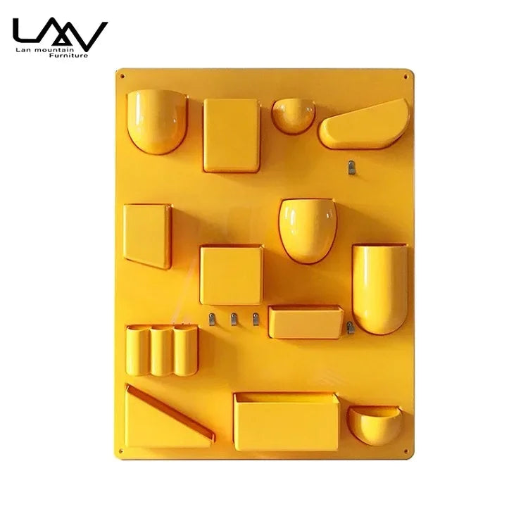 Home Living room Kitchen Decor Plastic Wall Mount Storage Rack wall mounted storage shelf rack for bedroom decoration