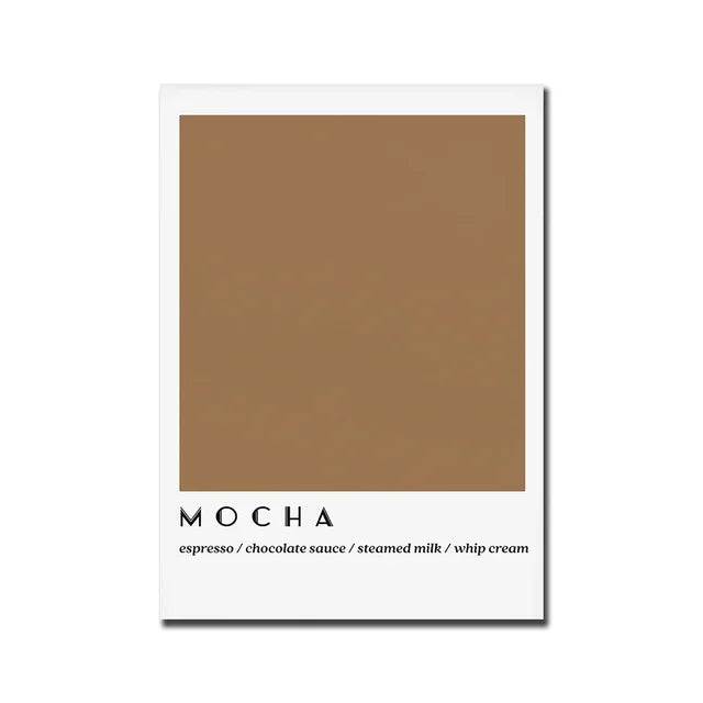 Modern Minimalist Wall Art  Good Morning Coffee Diver HD Sail Print Poster for Living Room Bedroom Pantry Decoration  Home Decor