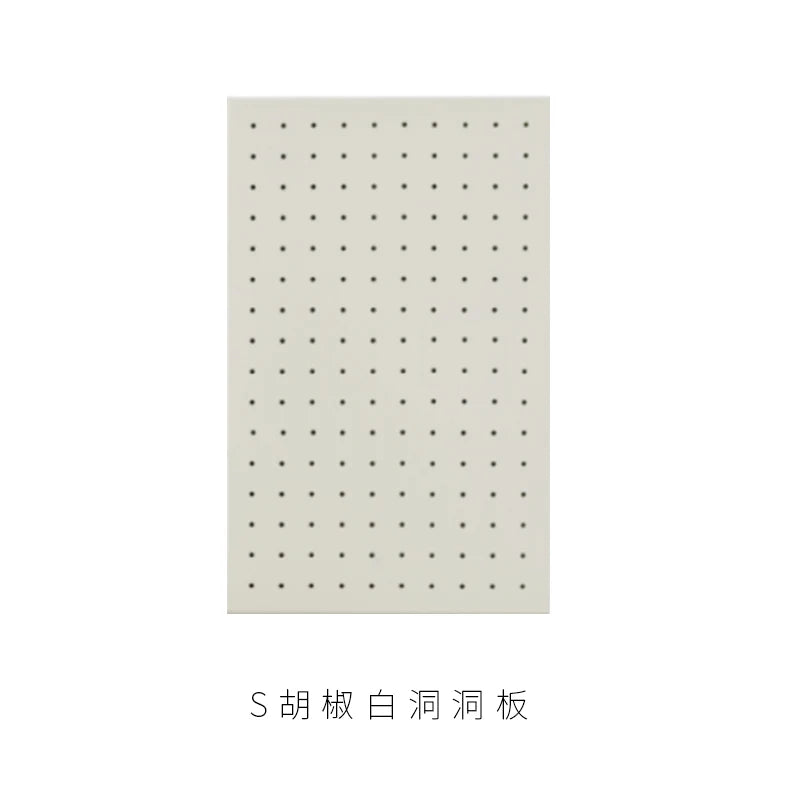 Pegboard Storage Rack Desktop Organizer Ins Style Storage Wall Entryway Distribution Box Cover Decorative Message Board