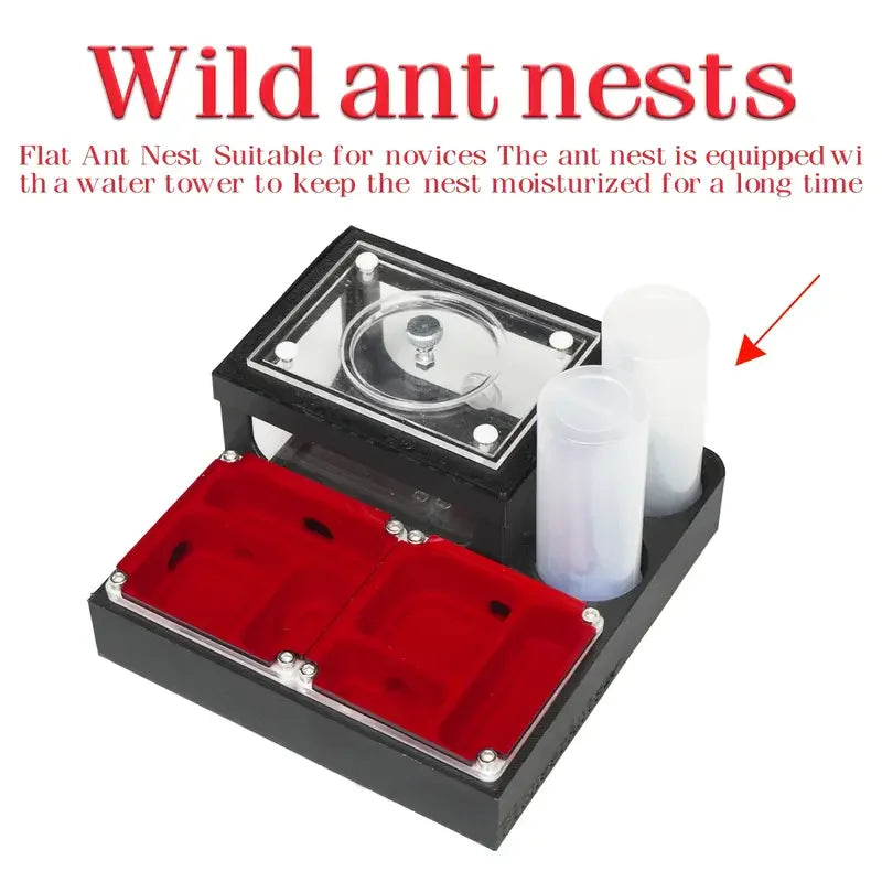 Ant Farm with Indepedent Rooms for Ants keeper , Ant Hill House Nest for Small and Middle Ants Colony