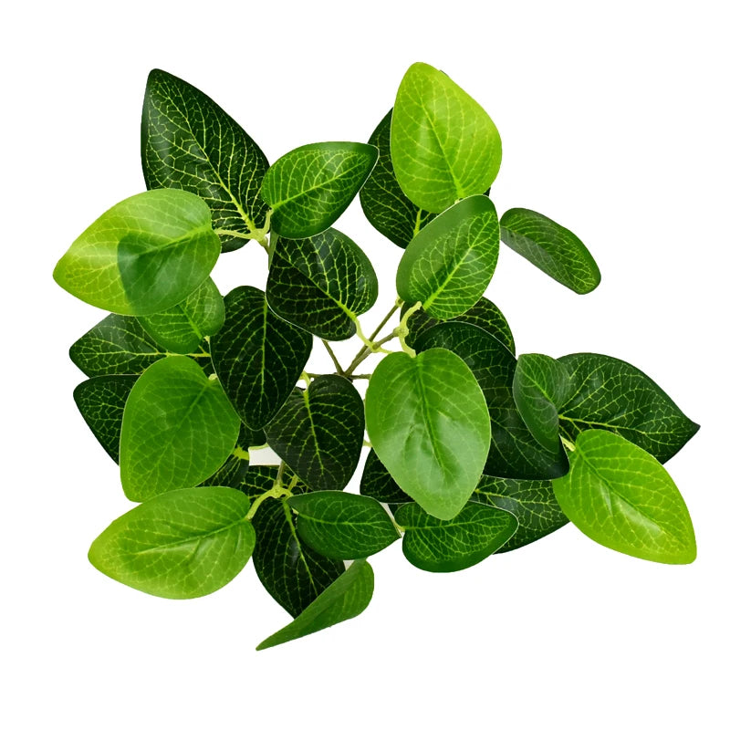 Artificial Grass Plants For Store Shop Bonsai Fake Small Green Plants Artificial Greenery Plant  Wall Home Garden Decoration