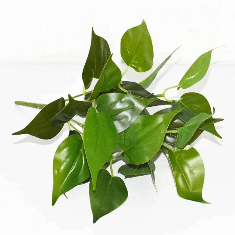 Artificial Grass Plants For Store Shop Bonsai Fake Small Green Plants Artificial Greenery Plant  Wall Home Garden Decoration