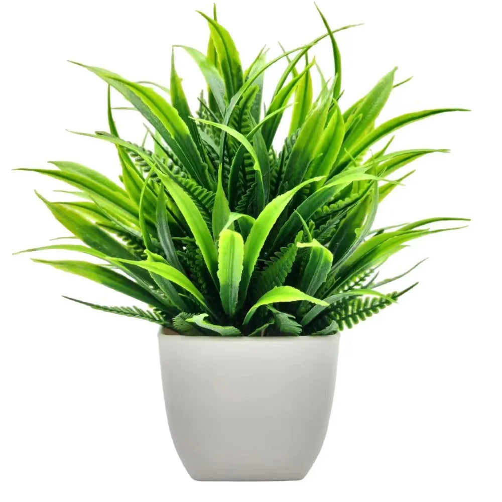 Artificial Plants Small Tree Pot Fake Plant Flowers Potted Ornaments For Home Room Table Pulp Pot Garden Decor