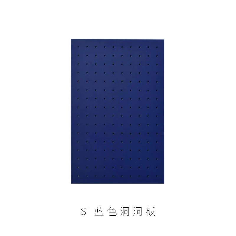 Pegboard Storage Rack Desktop Organizer Ins Style Storage Wall Entryway Distribution Box Cover Decorative Message Board