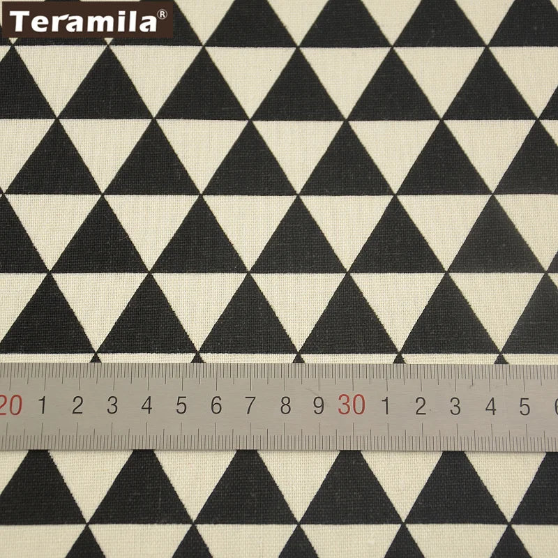 Map of the Word Canvas Linen Fabric TERAMILA Home Textile Tela Metro Sewing Material Tissu Tablecloth Pillow Curtain Cushion