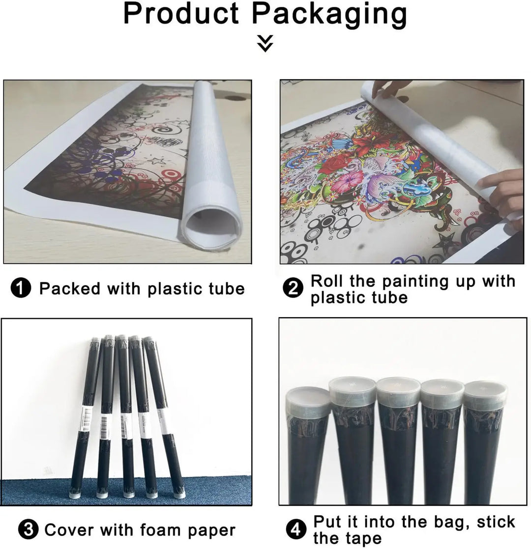 Modern Minimalist Wall Art  Good Morning Coffee Diver HD Sail Print Poster for Living Room Bedroom Pantry Decoration  Home Decor