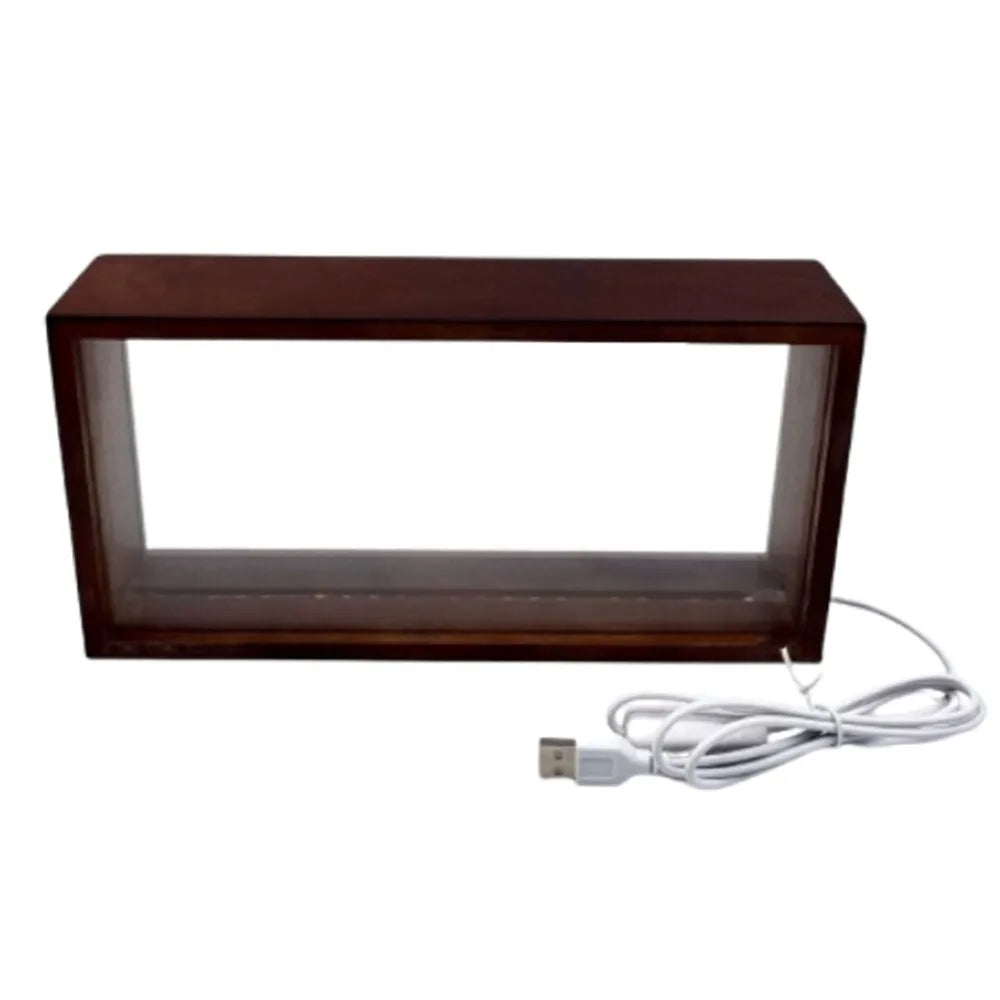 Decorative Creative Shadow Box Frame DIY Empty 3D Picture Frame Handmade Double-Sided Display Doll Display Stand Home Ornament