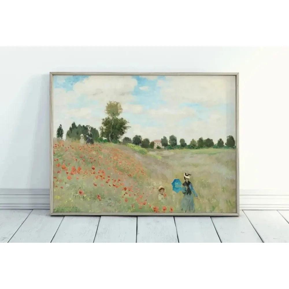 Modern Abstract Landscape Wall Art Famous Monet Canvas Painting Nordic Poster Print Picture for Living Room Home Decorative Gift