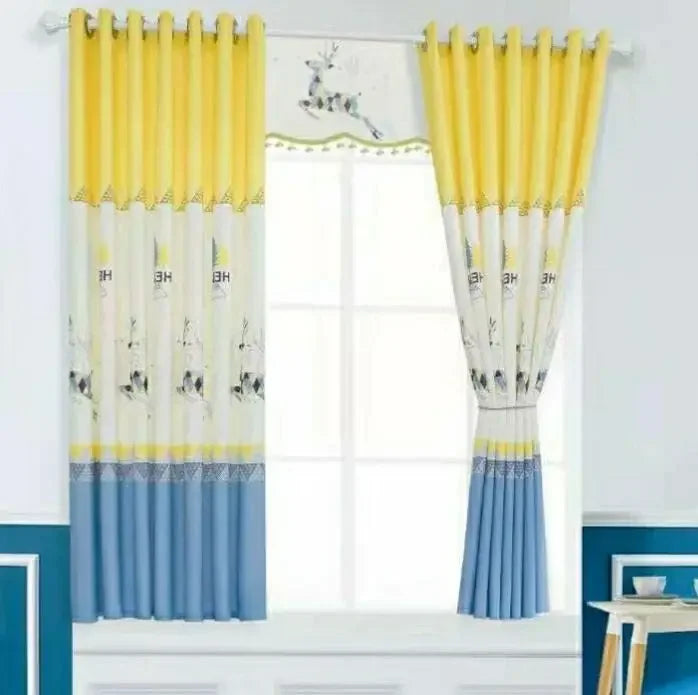 20 models of Modern  full blackout curtains thick short for Living Room Window curtain Bedroom kitchen  short curtain Specials