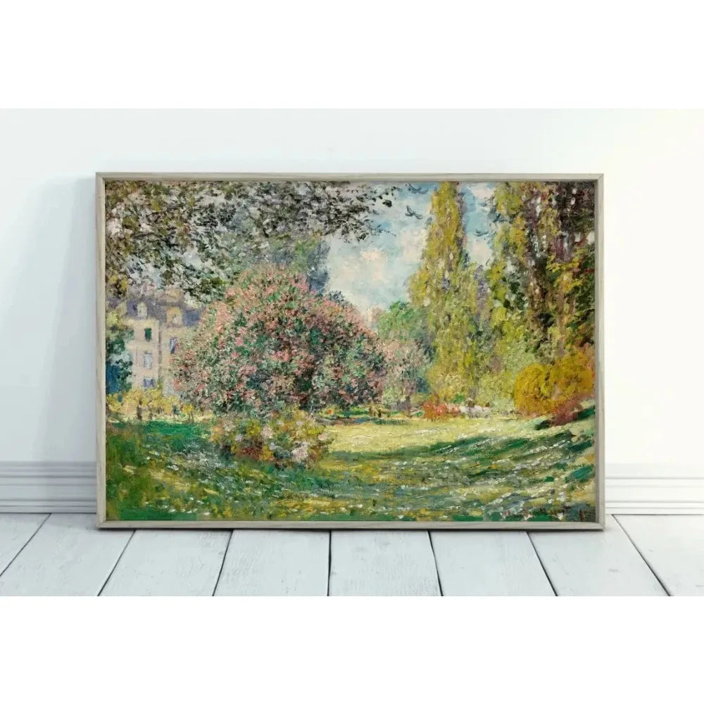 Modern Abstract Landscape Wall Art Famous Monet Canvas Painting Nordic Poster Print Picture for Living Room Home Decorative Gift
