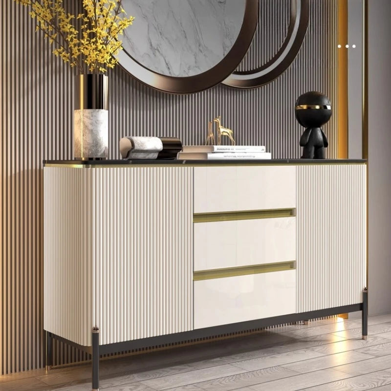 Shelves White Display Cabinet Cream Drawer Girl Storage Modern Display Cabinet Wall Designs Woonkamer Kasten Home Furniture