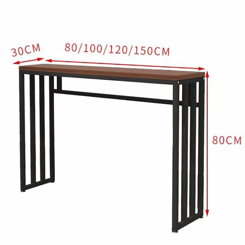 Mid Century Entrance Table Aesthetic Design Hall Minimalist Corner Table Narrow Wooden Mesas De Entrada Furniture Living Room