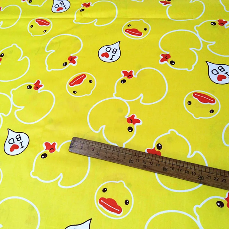 Textile Sewing Cloth Fabrics Pink Printed Cake Ice-Cream Designs Cotton Fabric Quilting Tela Bedding Scrapbooking Decoration