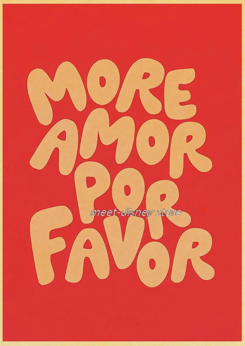 Maximalist Love Is A Way Of Being' Poster Pink Love Nostalgia Wall Art Living Creative Canvas Room Picture Home Painting Decor