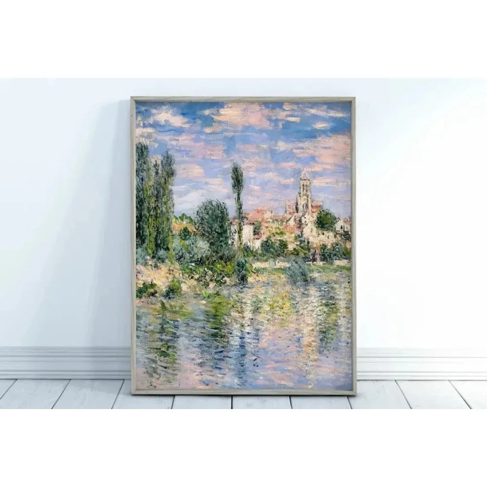 Modern Abstract Landscape Wall Art Famous Monet Canvas Painting Nordic Poster Print Picture for Living Room Home Decorative Gift