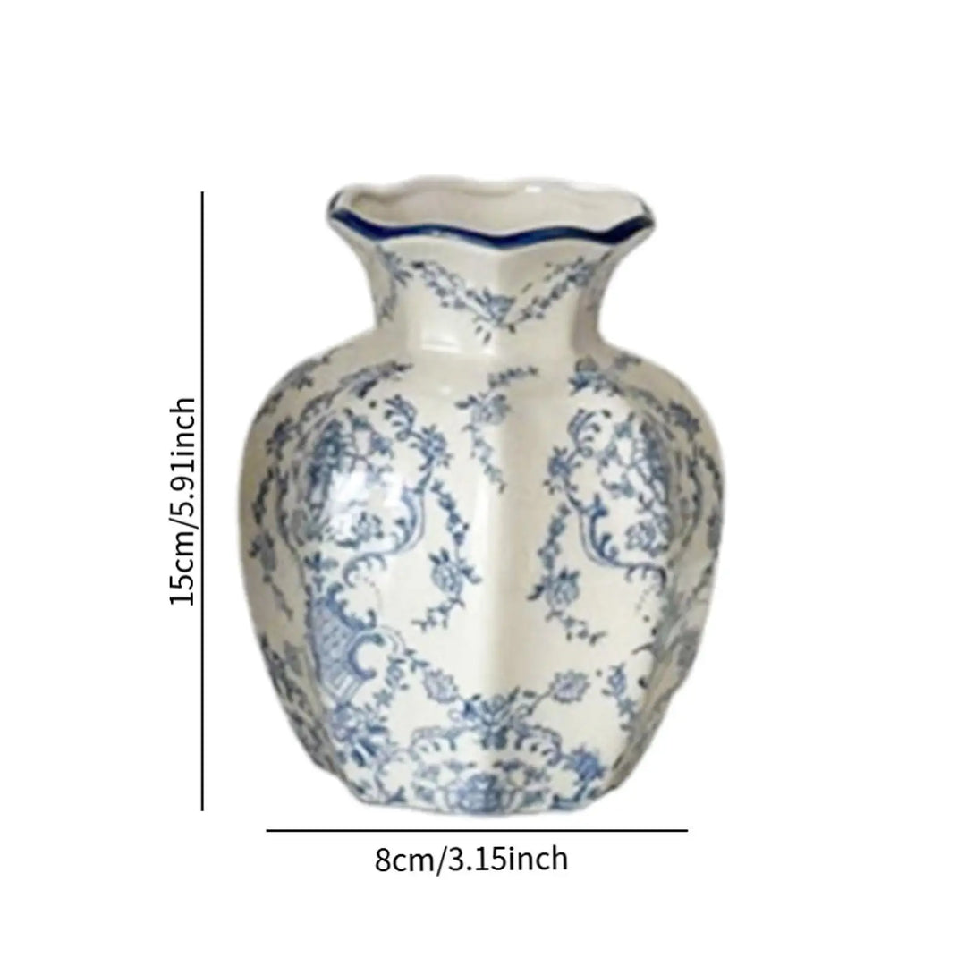 Ceramic Flower Vase Decor Unique Multifunctional Modern Decorative Flower Arrangement for Bedroom Desktop Entryway Table Office