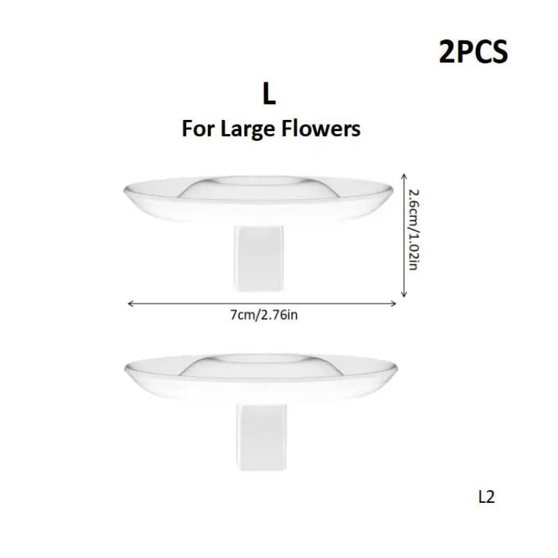 Artistic Floating Flower Vase Hydroponic Fresh Flower Holder Vessel Floral Arrangement Home Decor Plant Display